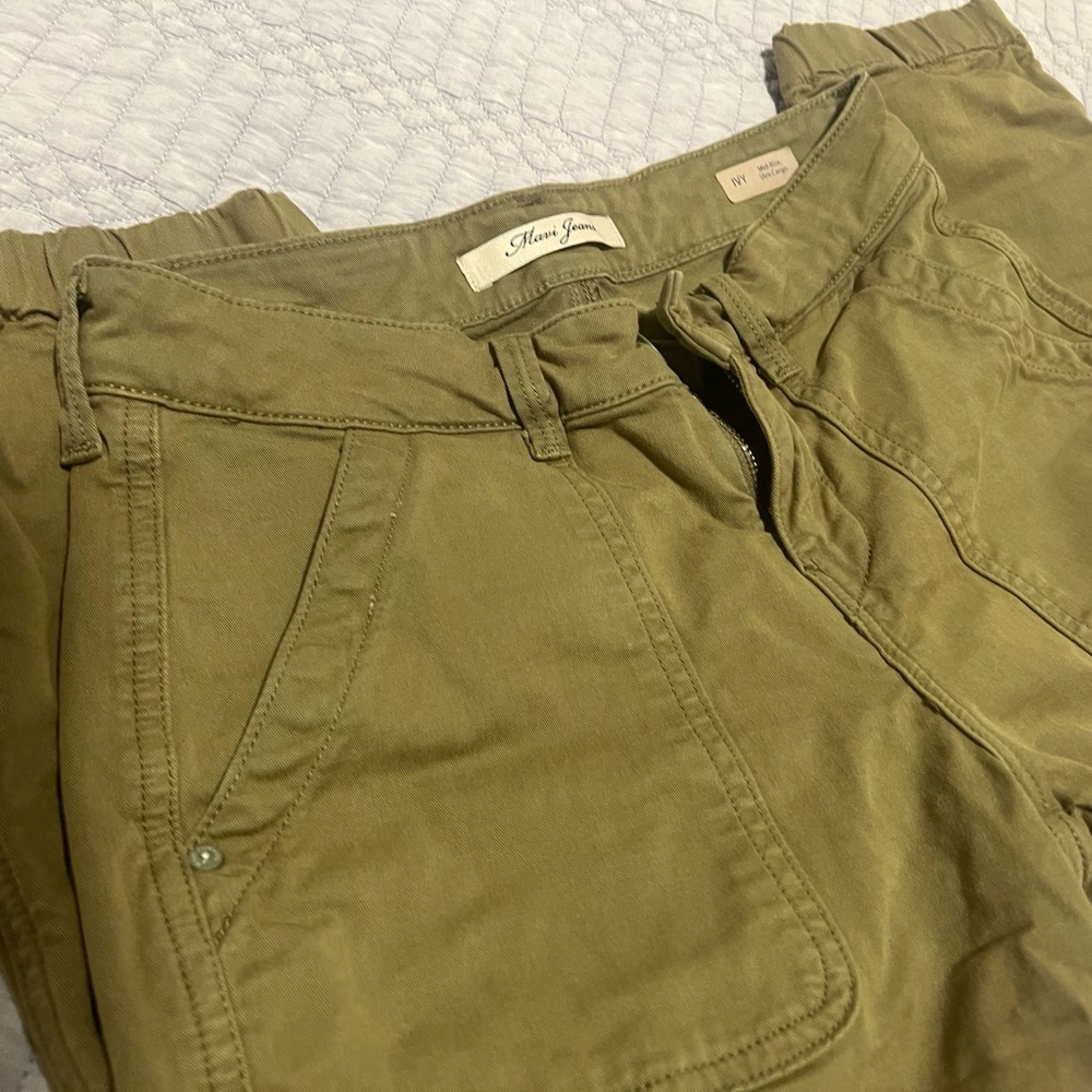 Mavi Ivy Mid-Rise, Slim Cargo sz 24
